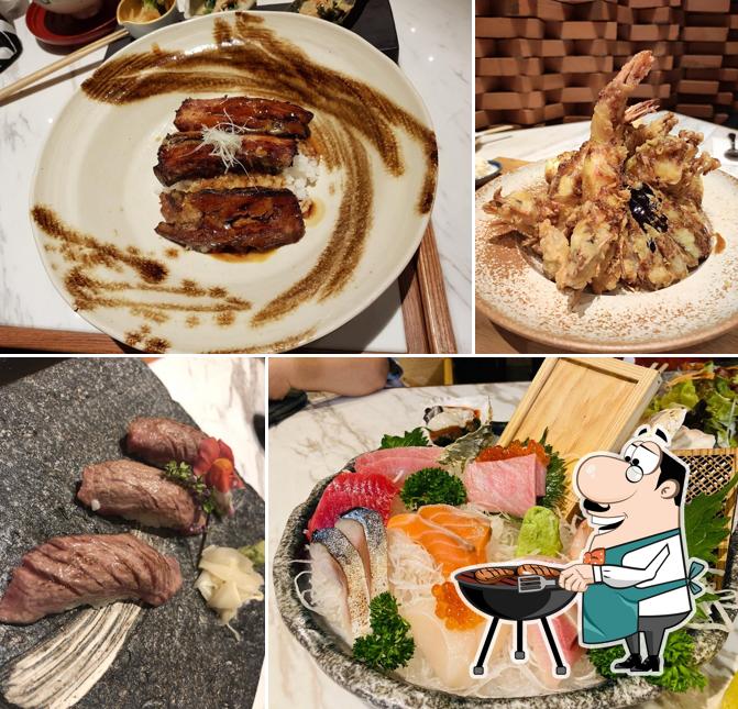 Get meat dishes at Kamui Hokkaido Dining