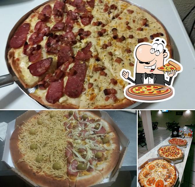 Experimente pizza no Choperia Home Beer