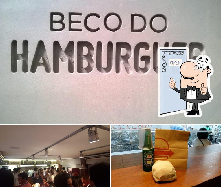 Look at the photo of Beco do Hamburguer