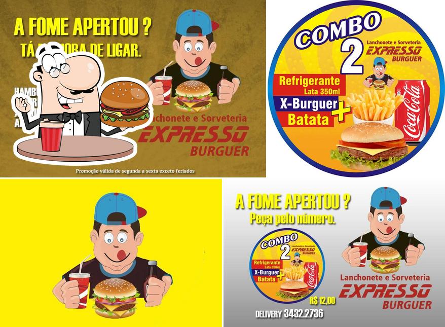 Os hambúrgueres do Expresso Burguer irão saciar diferentes gostos