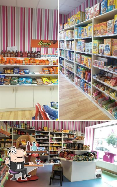 The interior of The Candy Store