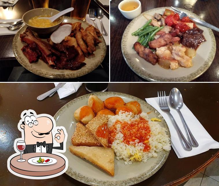 Food at Dragon King Chinese buffet Restaurant & Takeaway