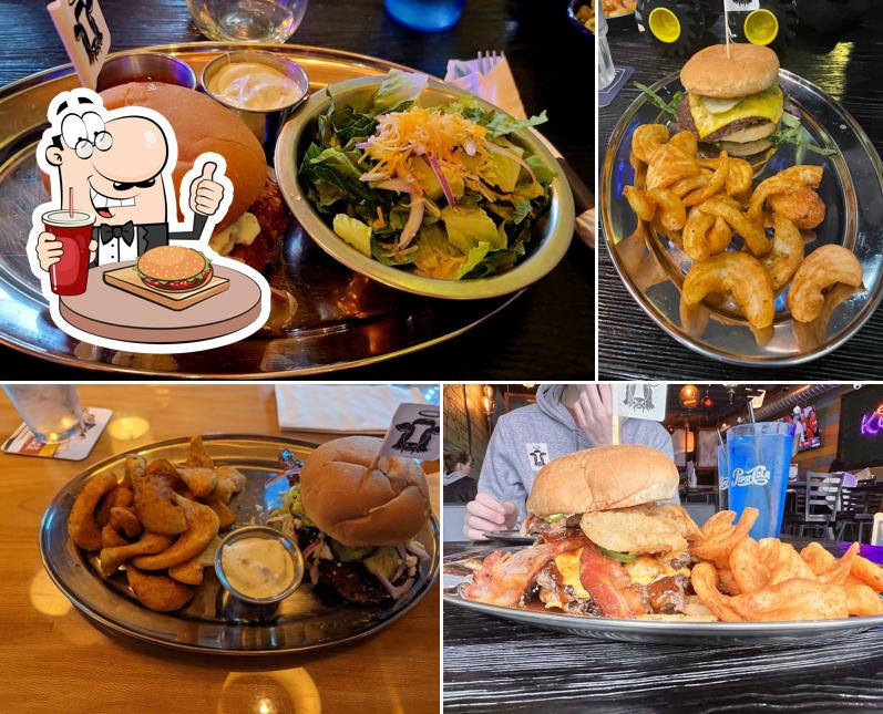 Try out a burger at Sacred Cow Tavern