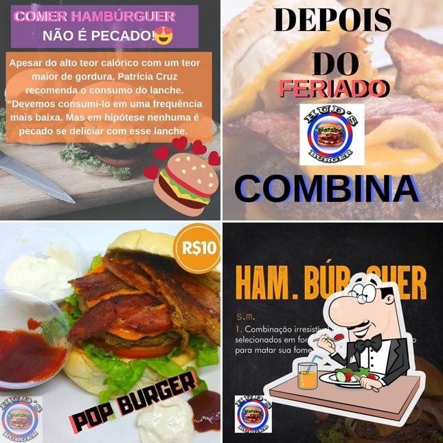 Comida em HUDS BURGER