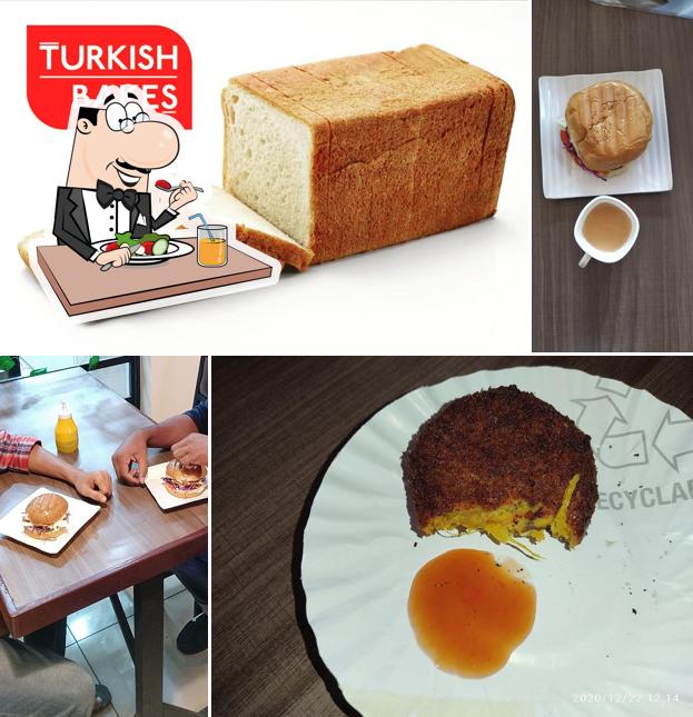Food at Turkish bakes & broast