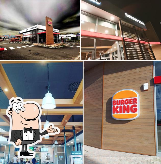 Burger King si caratterizza per la interni e esterno