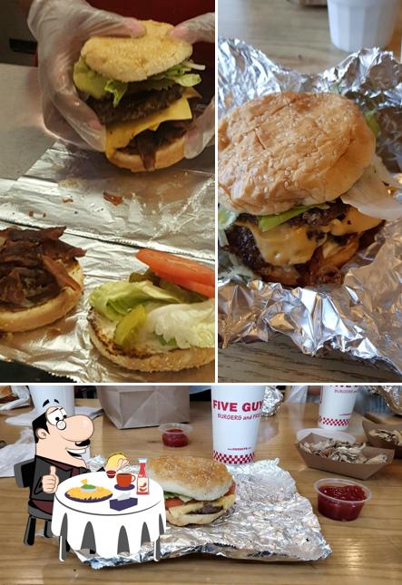 Get a burger at Five Guys