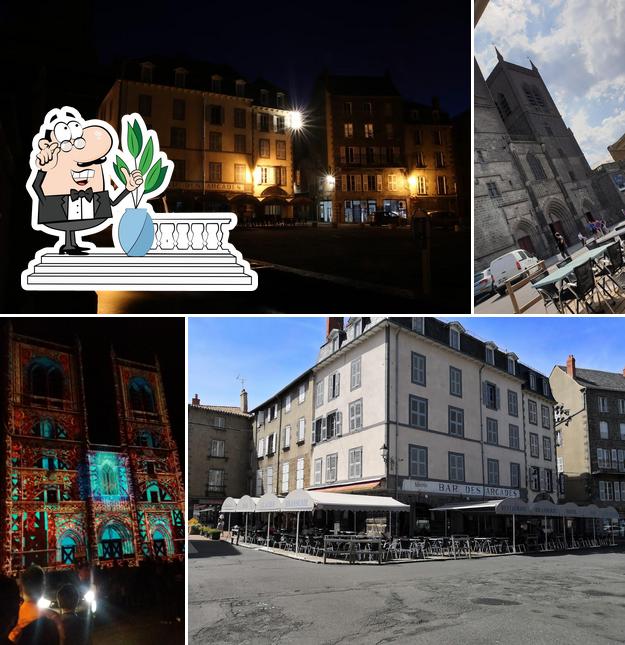 L'extérieur de Bar des Arcades