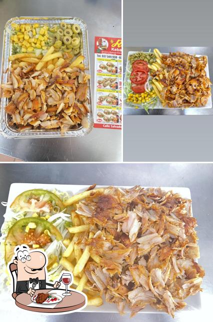 Pide una receta con carne en El Rey Doner Kebab