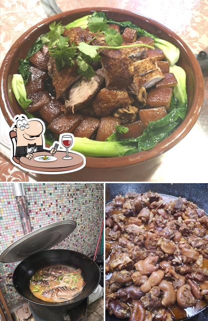 Platos en Jardim Bambu 竹缘农家乐