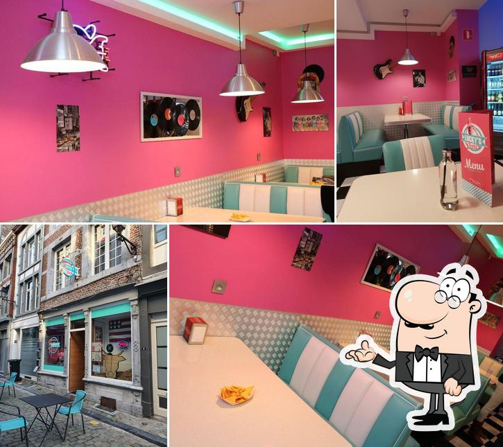 L'intérieur de Lucky's Diner - Smash Burgers à Huy