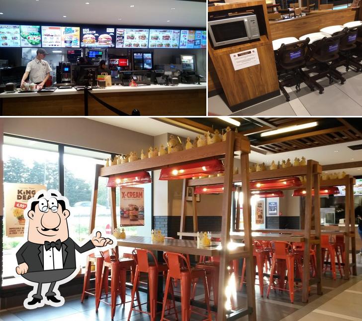 Découvrez l'intérieur de Burger King