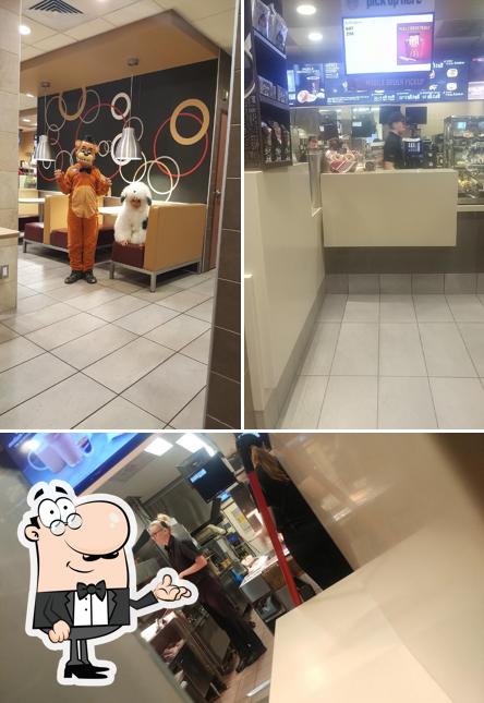 L'intérieur de McDonald's