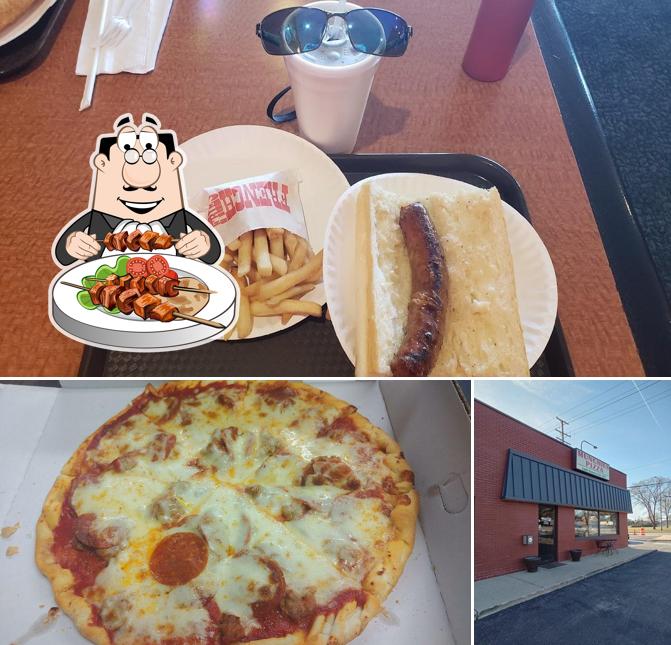 Estas son las fotos donde puedes ver comida y exterior en Munchies Pizza & Bar