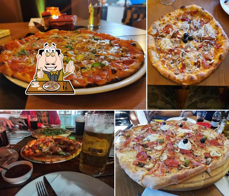 Try out various kinds of pizza