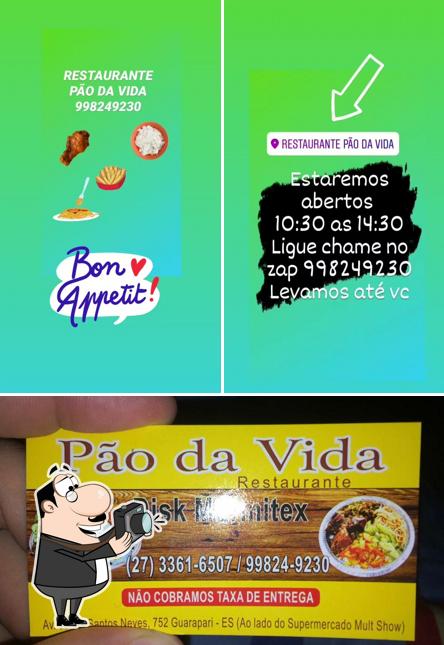 Look at the image of Restaurante Pão da Vida