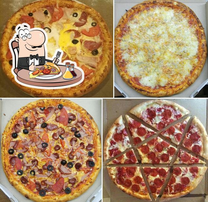 Essayez des pizzas à Retro