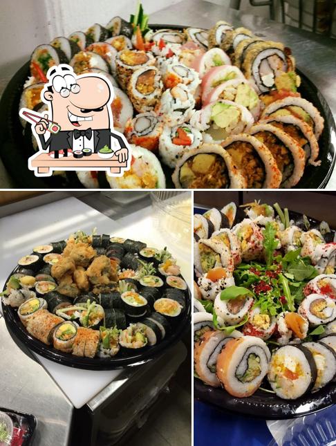 Les sushi sont disponibles à Aki Sushi