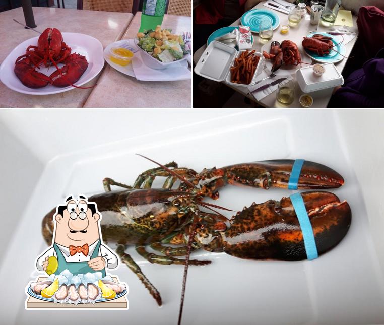 Get seafood at Halls Harbour Lobster Pound