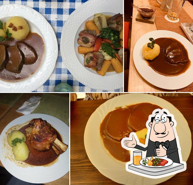 Еда в "Münchner Hofbräu"