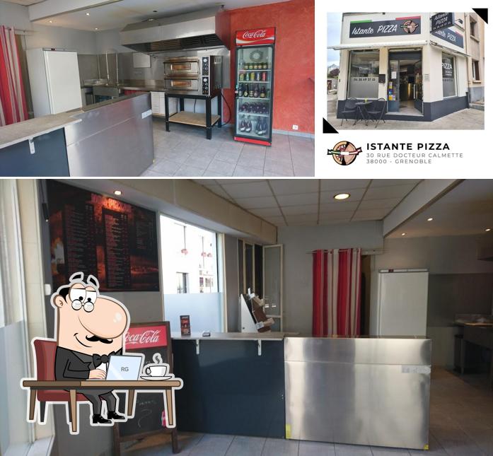 L'intérieur de Istante Pizza