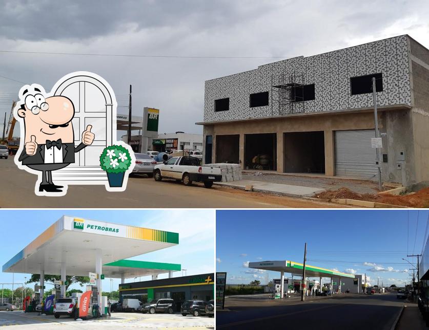 Veja imagens do exterior do Posto Petrobras