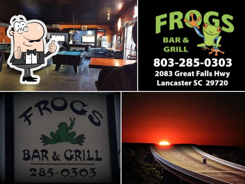 Here's a pic of Frog's Bar & Grill