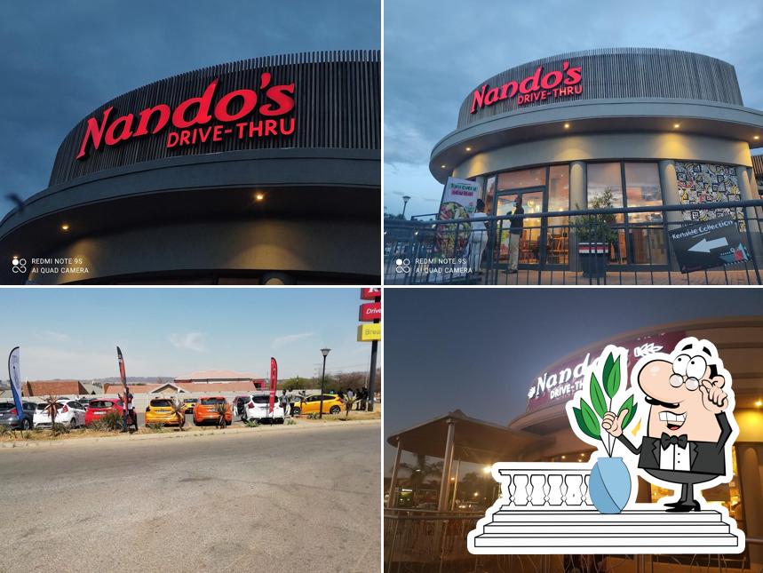 The exterior of Nando's Nelpark Drive Thru