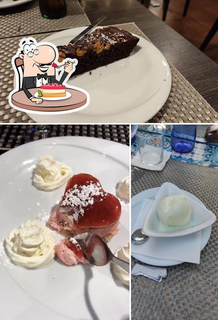 Cibum Group Restaurant serves a number of sweet dishes