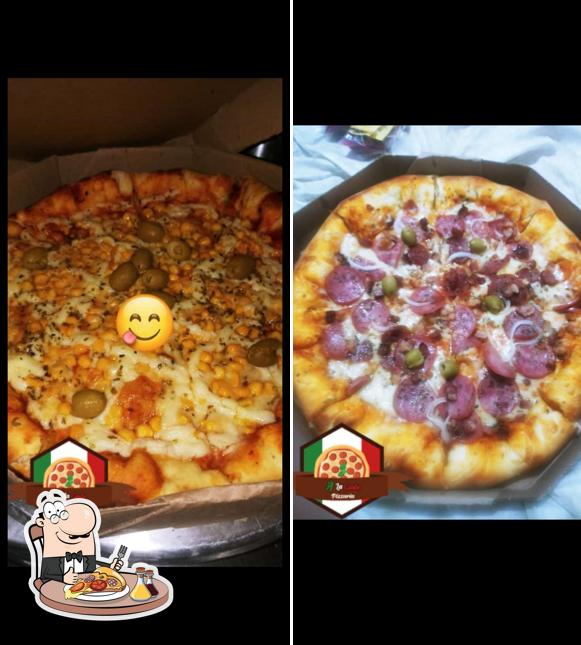 Consiga diferentes tipos de pizza