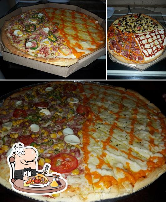 Escolha pizza no BRAGA'S PIZZA