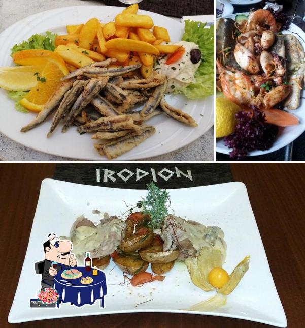 Закажите блюда с морепродуктами в "Restaurant IRODION"