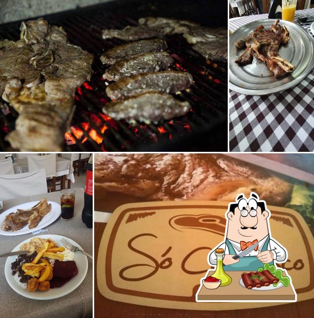 Costelas de porco em Só Churrasco