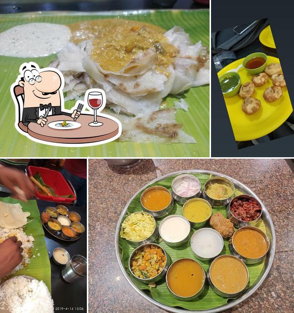 Meals at Saravana Bhavan Restaurant