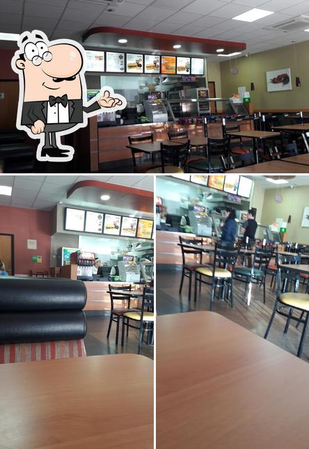 O interior do SUBWAY