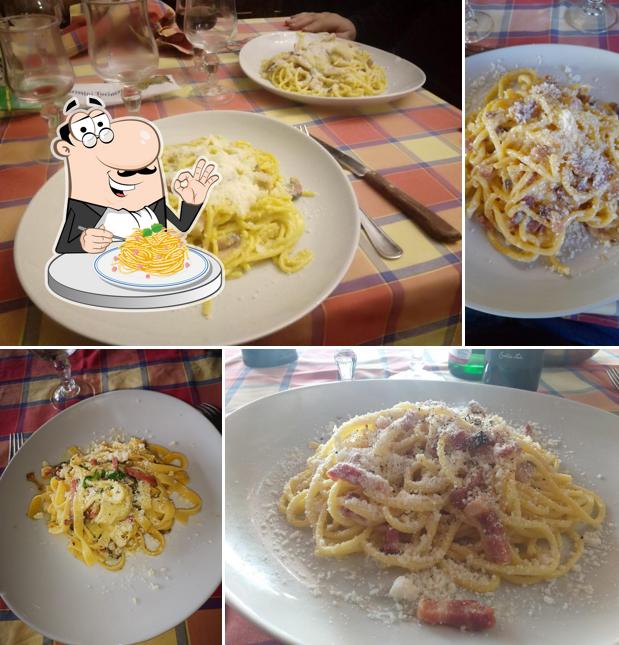 Spaghetti alla carbonara al La Tedesca