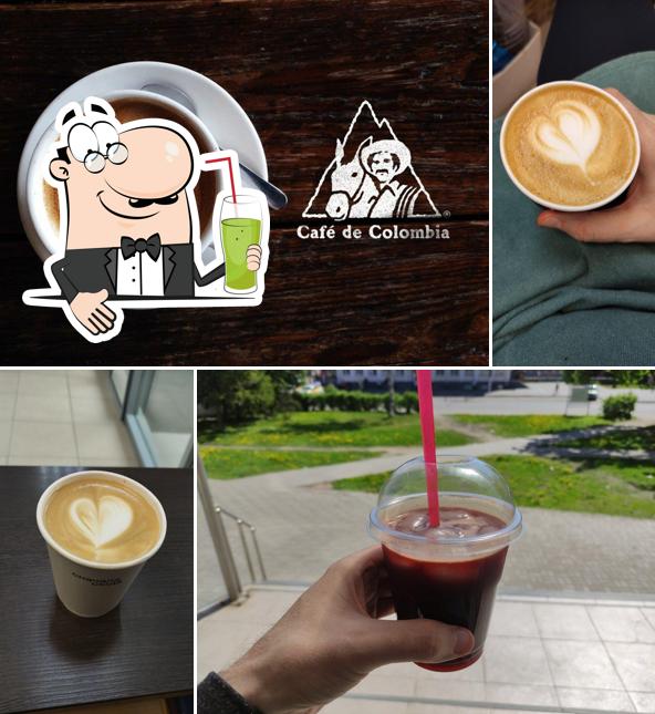 Profitez d'un verre à Cafe de Colombia