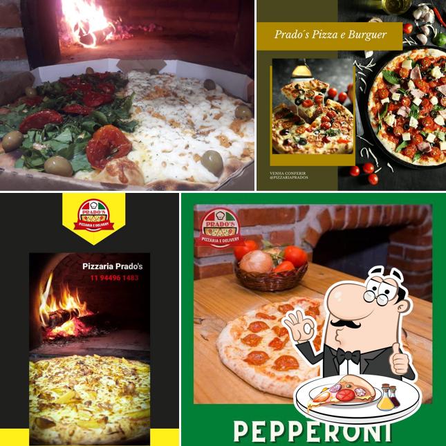 No Pizzaria Napolitana Prado´s, você pode desfrutar de pizza