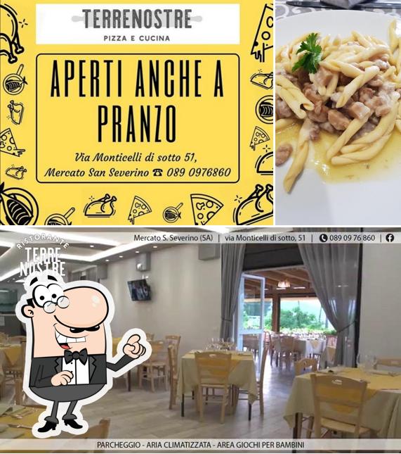 Gli interni di Terre Nostre ristorante pizzeria braceria