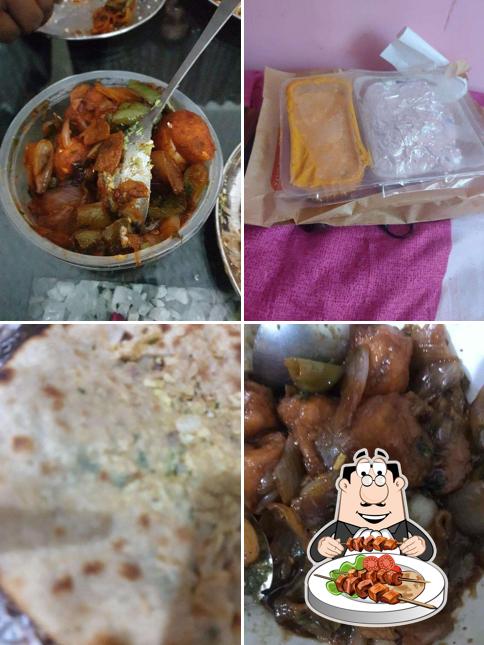 Food at Khalsa Vaishno Dhaba