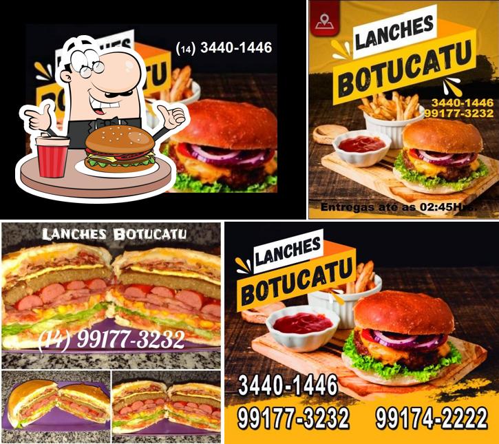 Consiga um hambúrguer no Lanches Botucatu