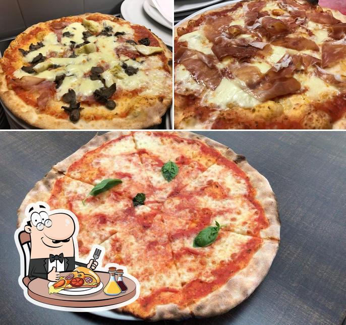 Bestellt eine Pizza bei Ristorante le bon