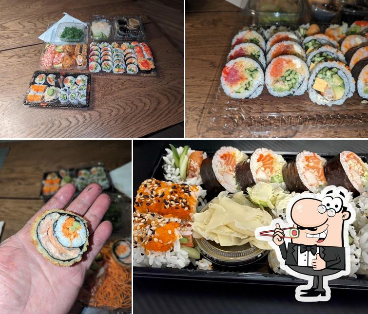 Commandez de nombreuses options de sushi