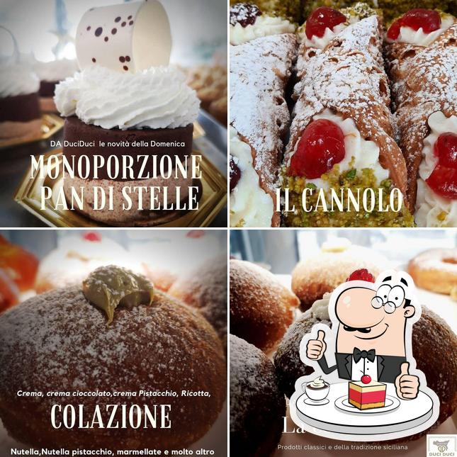 Duci Duci Specialità Siciliane serve un'ampia gamma di dessert