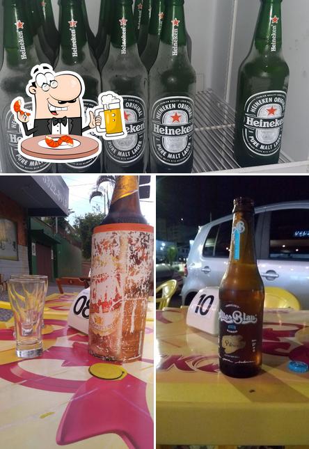 Você pode tomar um copo de cerveja leve ou escura