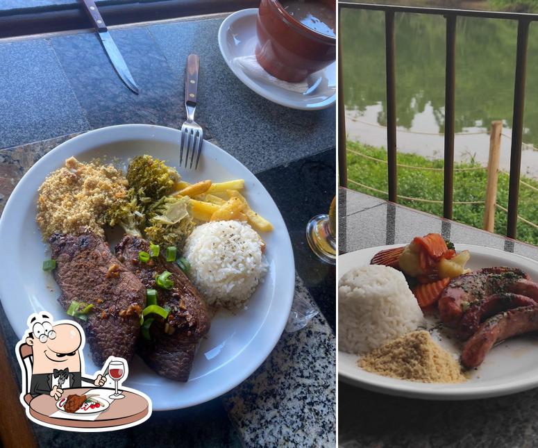 Escolha pratos de carne no Restaurante e Petiscaria Beira Rio