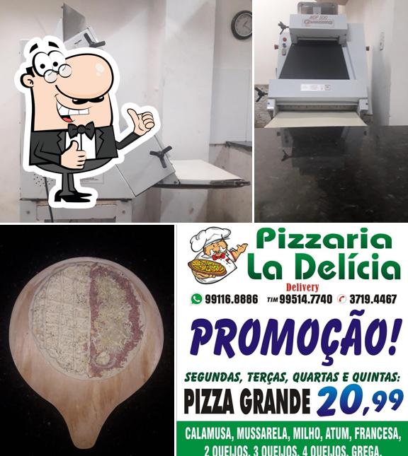 See this pic of Pizzaria la Delicia