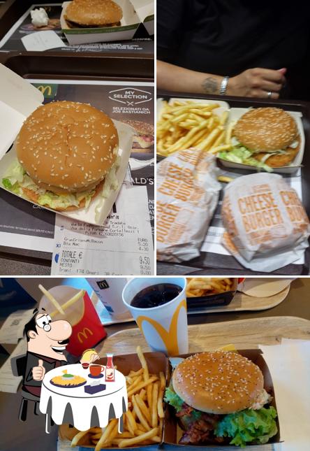 Prova un hamburger a McDonald's Tradate