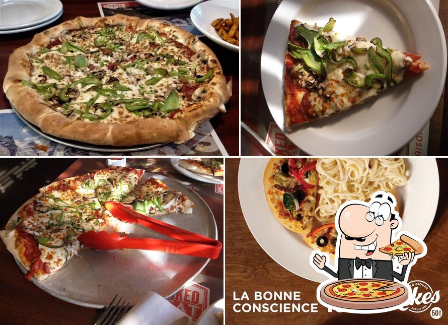 Essayez des pizzas à Toujours Mikes