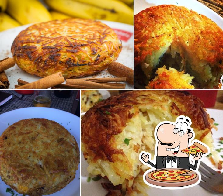 Escolha pizza no Battataria Suíça - Unidade Barão Geraldo